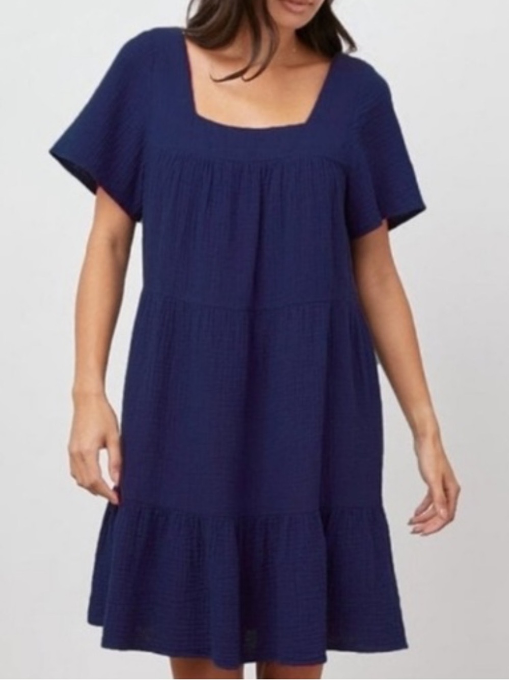 Rails square neck dress, S